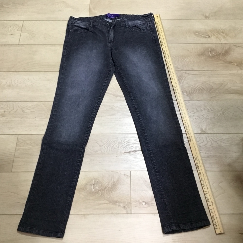 Miley Cyrus & Max Azria Charcoal Straight Leg Jeans